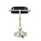 Simple Designs 9" Traditional Banker's Lamp with Glass Shade